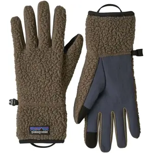 Patagonia - Gants en polaire - Retro Pile Gloves Marlow Brown en Lain... pas cher