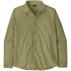 Patagonia - M's L/S Sunrise Stream Shirt - Chemise homme Gumtree Green - L pas cher