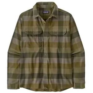 Patagonia - Canyonite Flannel Shirt - Chemise homme Trail Rider: Pond ... pas cher