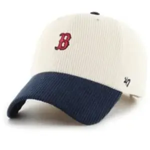 Comparateur de prix : 47Brand 47 CAP MLB BOSTON RED SOX CORD BASRUNER par 47 BRAND Blanc T.U