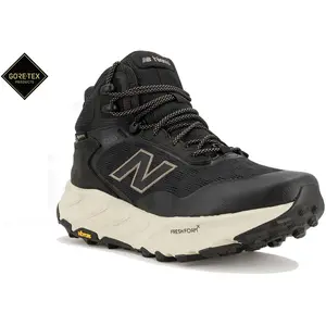 Baskets New Balance Fresh Foam X Hierro Mid GORE-TEX noir pur blanc - ... pas cher