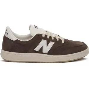 New Balance T500 Homme - Baskets, Beige - Pointure 44 - Cuir pas cher