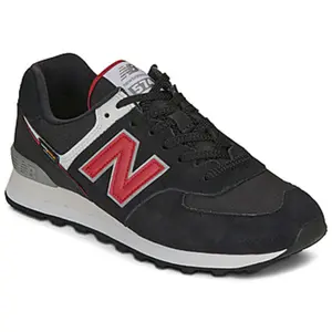 Baskets New Balance 574 noir rouge - 40 pas cher