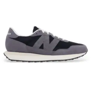 New Balance pour homme. M237V1_LI Baskets 237 grises (46.5), Plat, Cuir, Lacets, Casuel