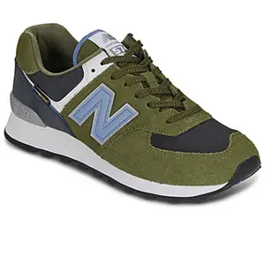 Baskets New Balance 574 vert bleu - 43 pas cher