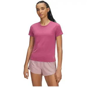 Under Armour Launch Maillot De Course Femmes - Rosé, Taille L pas cher
