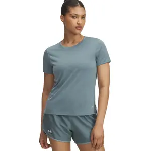 Under Armour UA Launch Elite Manches Courtes pour Femme pas cher