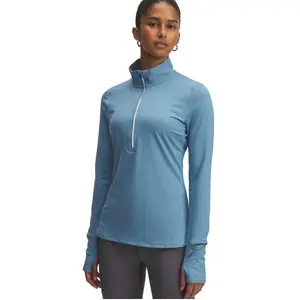 Comparateur de prix : Under Armour Launch Pro Half-Zip Haut Manches Longues Femmes - Bleu, T...