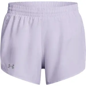 Short Under Armour Fly-By violet femme - S pas cher