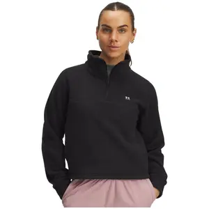 Under Armour Expanse Fleece Half-Zip Sweat-shirt Femmes - Noir, Taille... pas cher