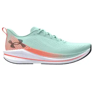 Under Armour Velociti SPD Chaussure de running sans stabilisateurs Hommes-mint, orange, Taille 45,5 pas cher