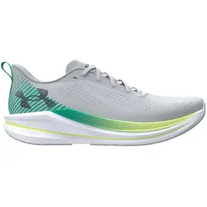 Chaussures Under Armour Velociti SPD blanc vert jaune - 45.5 pas cher