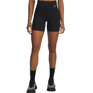 Short Under Armour Velociti 6 Fitted noir intense femme - M pas cher