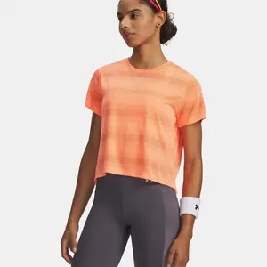 Under Armour Velociti T-Shirt - Orange, Orange XS pas cher