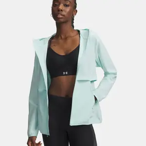 Comparateur de prix : Veste fine à capuche Under Armour Velociti Storm bleu pastel femme - M