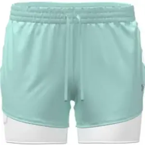 Short 2 en 1 femme Under Armour Velociti Pro Blanc S 6009610-703 pas cher