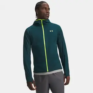 Under Armour Explor Offgrid Veste running Hommes - vert, Taille S pas cher