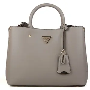 GUESS Sac - Shopper MERIDIAN gris pas cher
