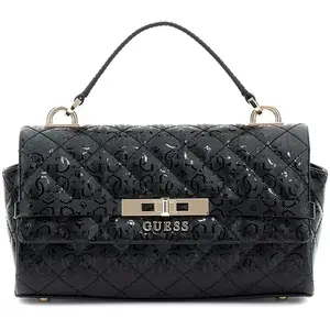 Guess - Sac à main poignée supérieure Idra noir - 24x11x8 cm OS pas cher