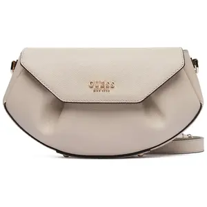 GUESS Sac - Sac bandoulière AMORETTE crème pas cher