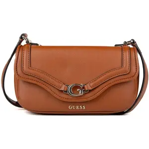 Guess - Sac bandoulière Dea Crossbody cognac - 21.5x11.5x7 cm OS pas cher