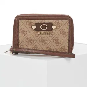 Guess Portefeuille Pour Femme Coleen Logo Medium