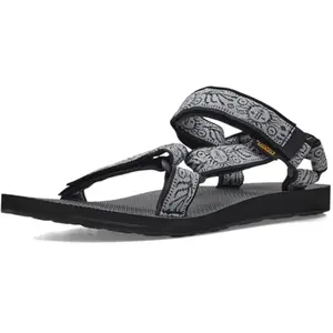 Teva - Original Universal - Sandales homme Windy Summer Black/ Grey - ... pas cher