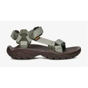 Comparateur de prix : Sandales Teva Terra Fi 5 Universal vert clair marron femme - 36