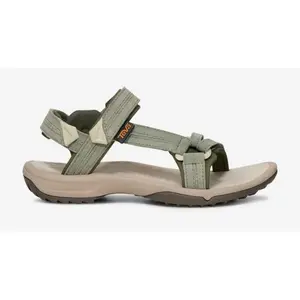 Sandales Teva Terra Fi Lite Suede vert clair beige femme - 38 pas cher