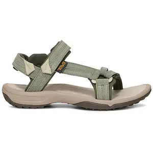 Sandales Teva Terra Fi Lite Suede vert clair beige femme - 37