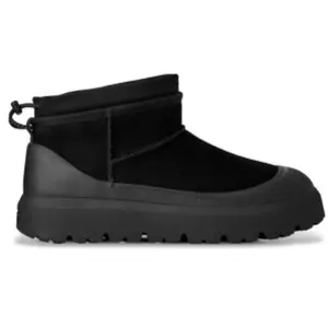 Chaussures UGG M CL ULTRA MINI WEATHER HYBRID (BLACK / BLACK) Homme pas cher