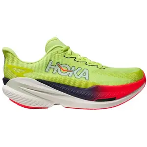 Comparateur de prix : Chaussures Hoka Mach X 3 Vert Rouge SS26, Taille EU 43 1/3