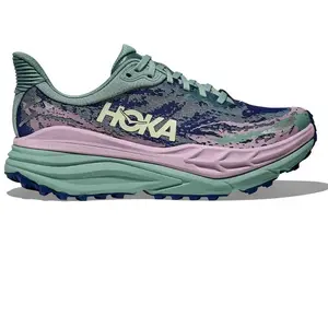 Chaussures HOKA Stinson 7 vert lilas rose femme - 40(2/3) pas cher
