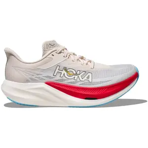 Comparateur de prix : Hoka One One Rocket X 3 Chaussures de sport femme Blanc 38