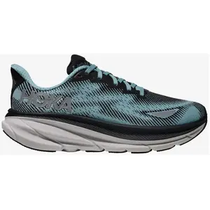 Baskets HOKA Clifton 9 GORE-TEX bleu turquoise noir femme - 38 pas cher
