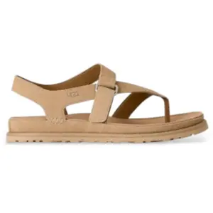UGG Plate-forme W GOLDENGAZE avec pointe pour femme, Café, 36 EU Larga pas cher