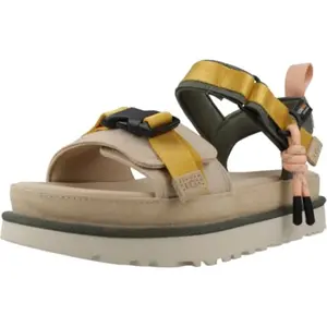 Sandales UGG Goldenstar Wildwood marron orange femme - 37 pas cher