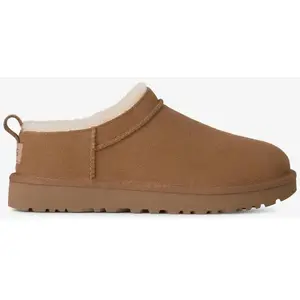 Comparateur de prix : Pantoufles UGG Classic Micro marron femme - 39