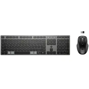 Comparateur de prix : Ensemble clavier et souris sans fil rechargeables multi-appareils HP 7...