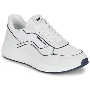 Michael Kors Baskets Trevor Trainer pour homme, Blanc optique/bleu marine, 41 EU