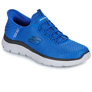 Comparateur de prix : Skechers Skechers Blue Noir - Slip-Ins Summits Vegan Hommes - 42