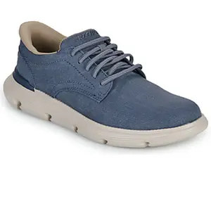 Skechers Slip-Ins Garza - Clive - Chaussures lifestyle homme Blue 45 pas cher