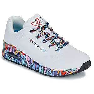 Comparateur de prix : Uno - Ravaged Love Goldcrown par Skechers Blanc 37 Femme