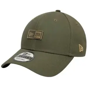 New-Era New Era 9Forty Strapback Cap - Metal Badge Olive pas cher