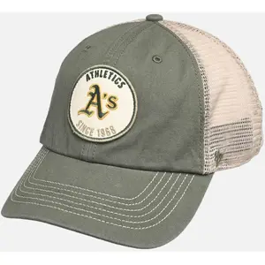 47 CAP MLB OAKLAND ATHLETICS PITSTOP CLE par 47 BRAND Vert T.UVendu parsarenza