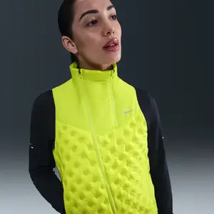 Nike Therma-FIT ADV Aeroloft vêtement running femme Jaune/or S pas cher