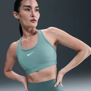Nike Swsh Med Soutien-Gorge de Sport pour Femme Cannon/White XLVendu parfoot-store