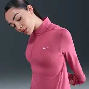 Comparateur de prix : Nike Swift 1/2 Zip vêtement running femme Framboise XS