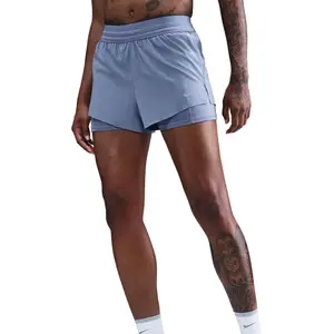 Short de running 2-en-1 taille mi-haute Dri-FIT Nike Swift pour femme ... pas cher
