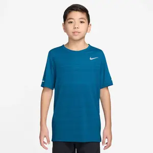 Haut de training Nike Dri-FIT Miler pour ado (garçon) - Bleu XL DD3055-302 pas cher